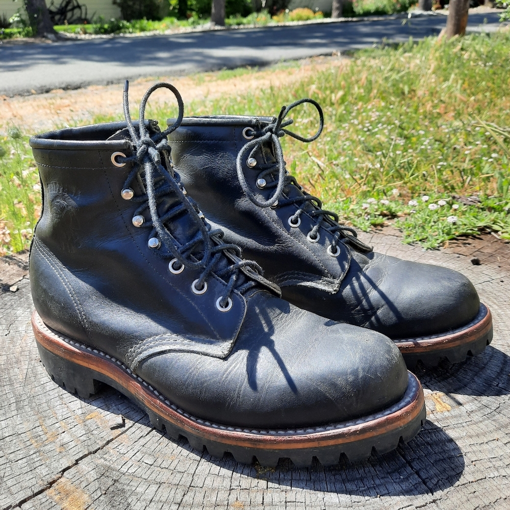 Black Chippewa 25289 Boots